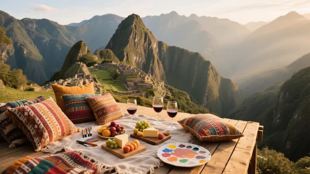 Picnic gourmet en Mountain View Experience con vista a las montañas