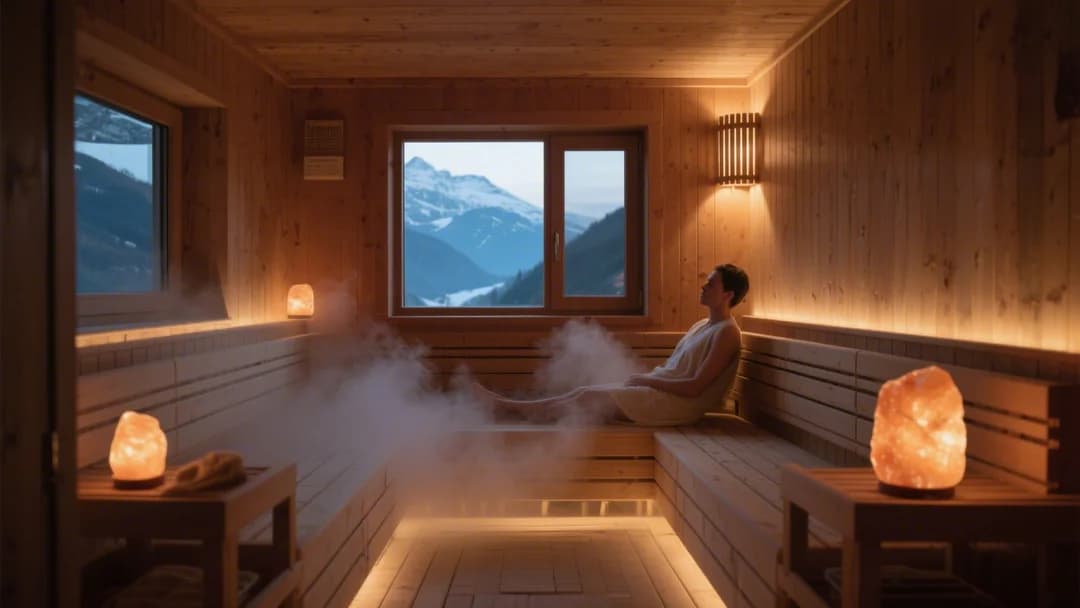 Sauna medicinal en Santis Spa, Cusco