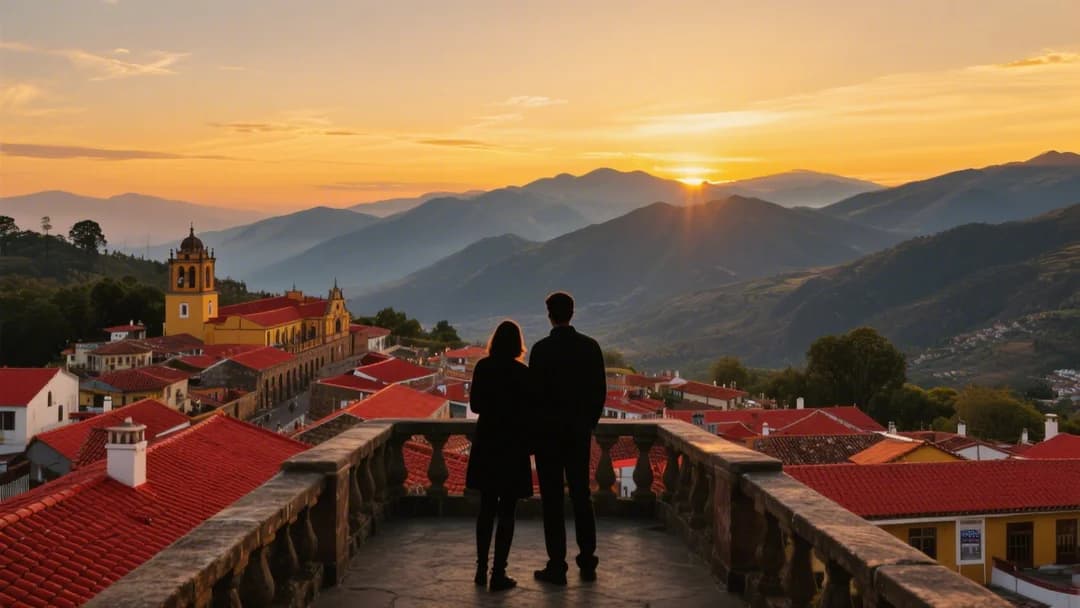 Vista panorámica de Cusco desde el Mirador de San Cristóbal