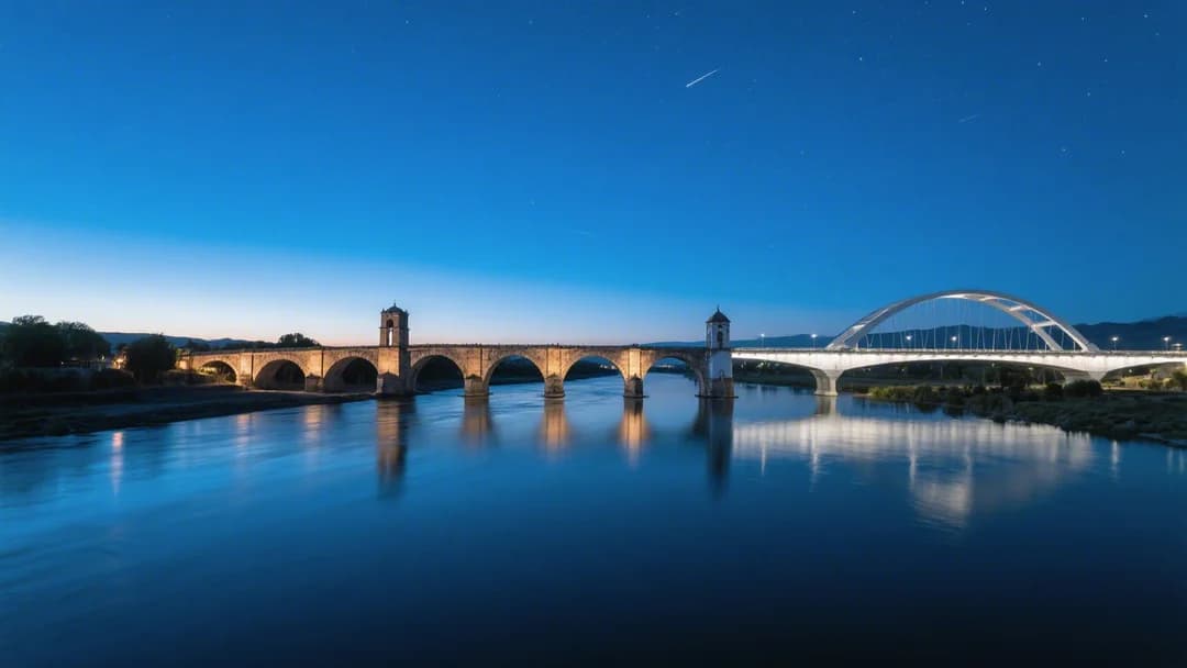 Los tres puentes históricos de Checacupe mostrando diferentes estilos arquitectónicos